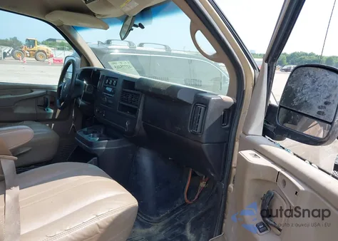 2011 Chevrolet Express G3500 Ls из США, поврежденный, VIN 1GAZGZFG2B1167736